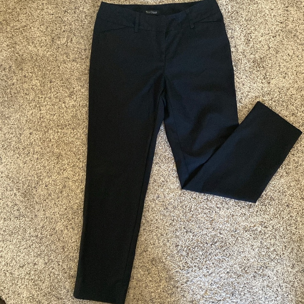 White House Black Market slim ankle pants, size 2R